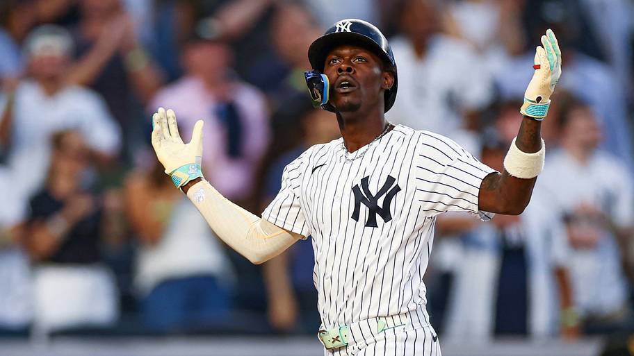 New York Yankees second baseman Jazz Chisholm Jr.