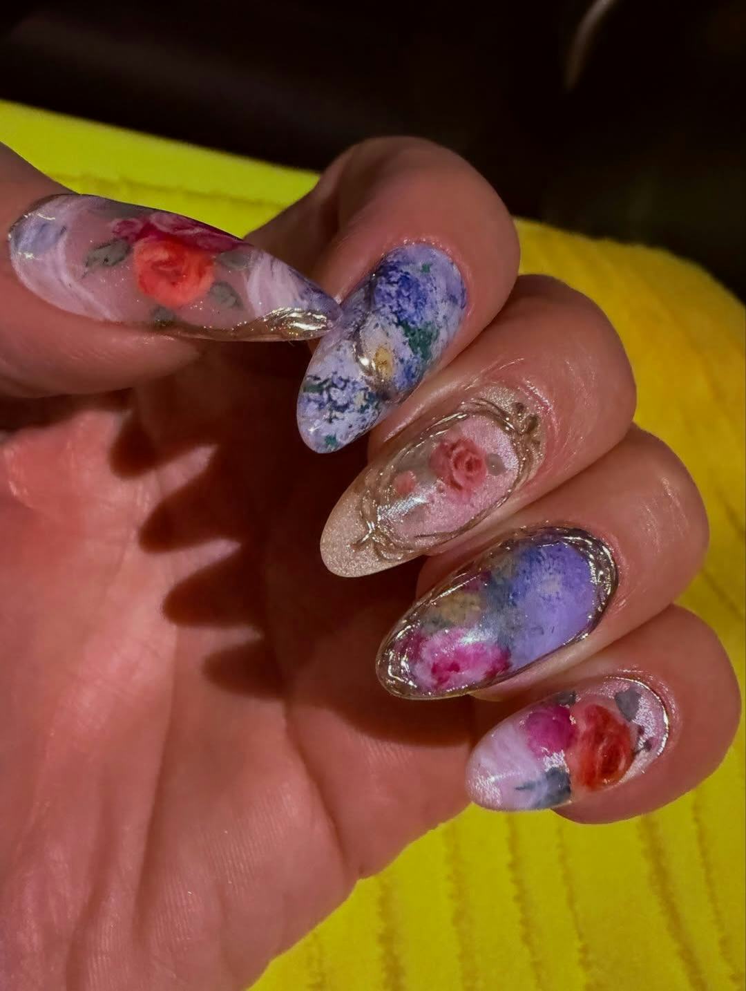 Baroque Nails Are This Summer's Most Luxurious Manicure Trend