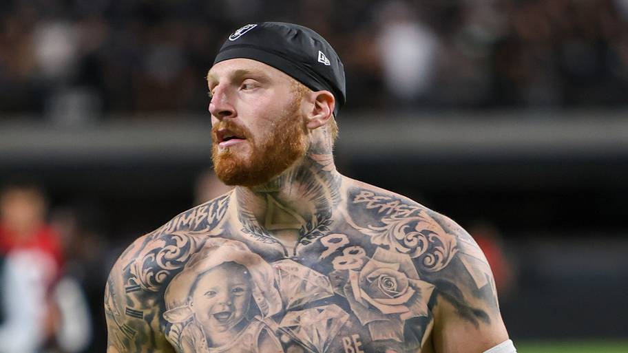 Las Vegas Raiders Superstar DE Maxx Crosby from Training Camp