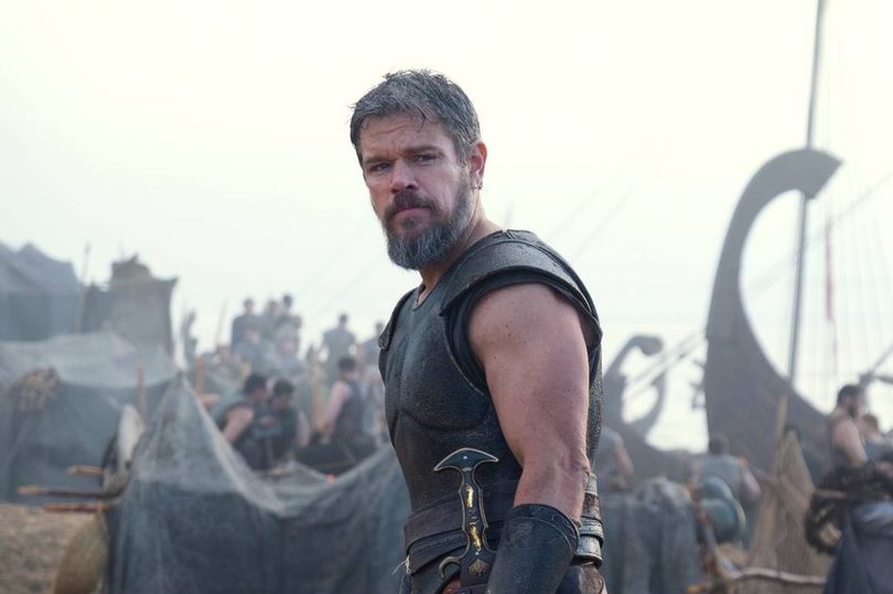 Matt Damon says female stunt double with 'greatest arms' stood in for him during The Odyssey battle