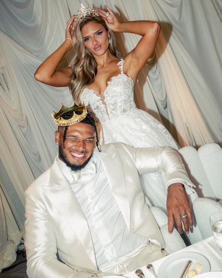 Hannah Brooke Sanders Marries NFL Player Jermaine Johnson II