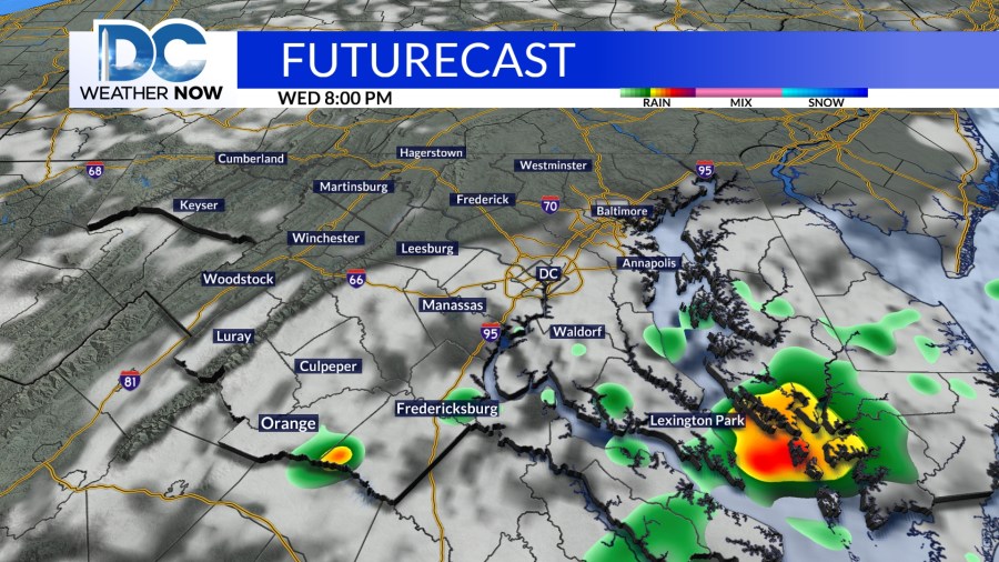 A few storms today, with much nicer weather to end the week