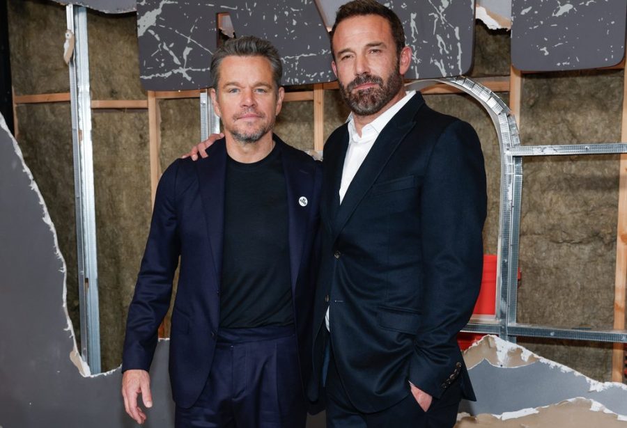 Matt Damon and Ben Affleck attend