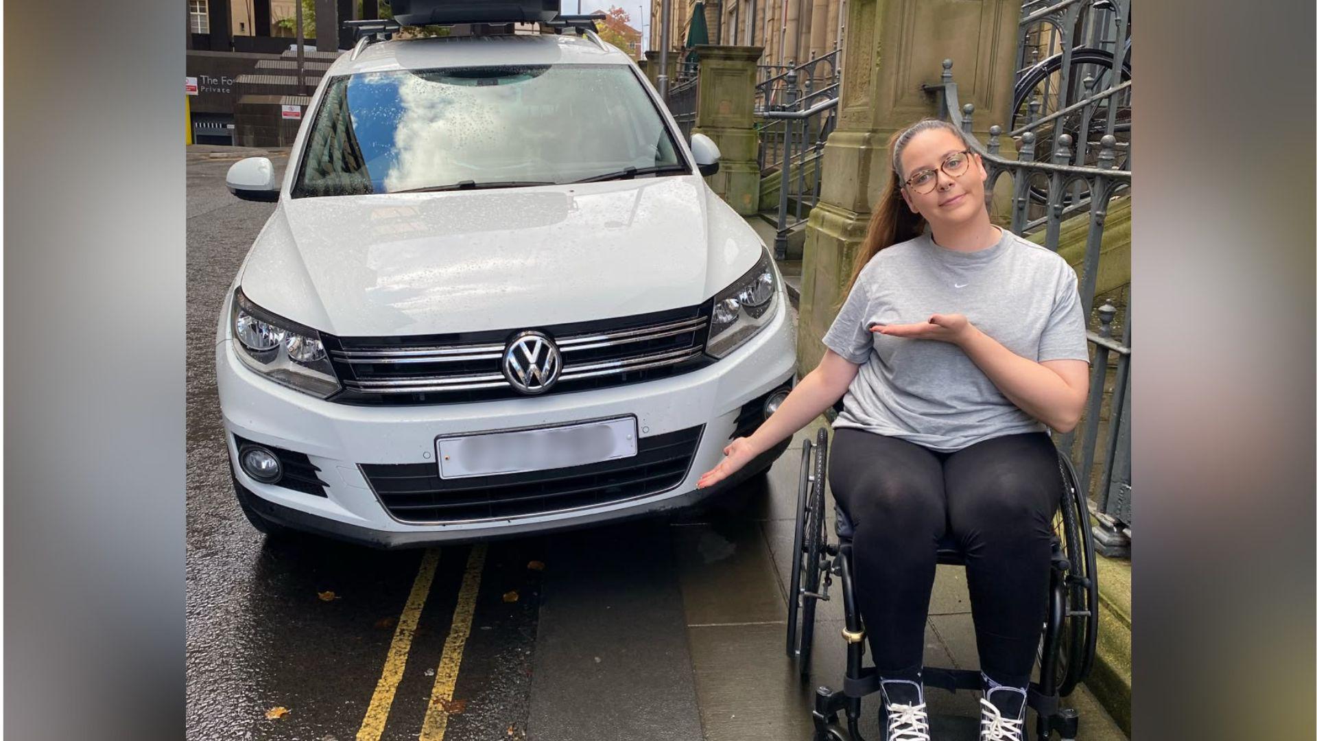 Jennie Berry said people parking over pavements 