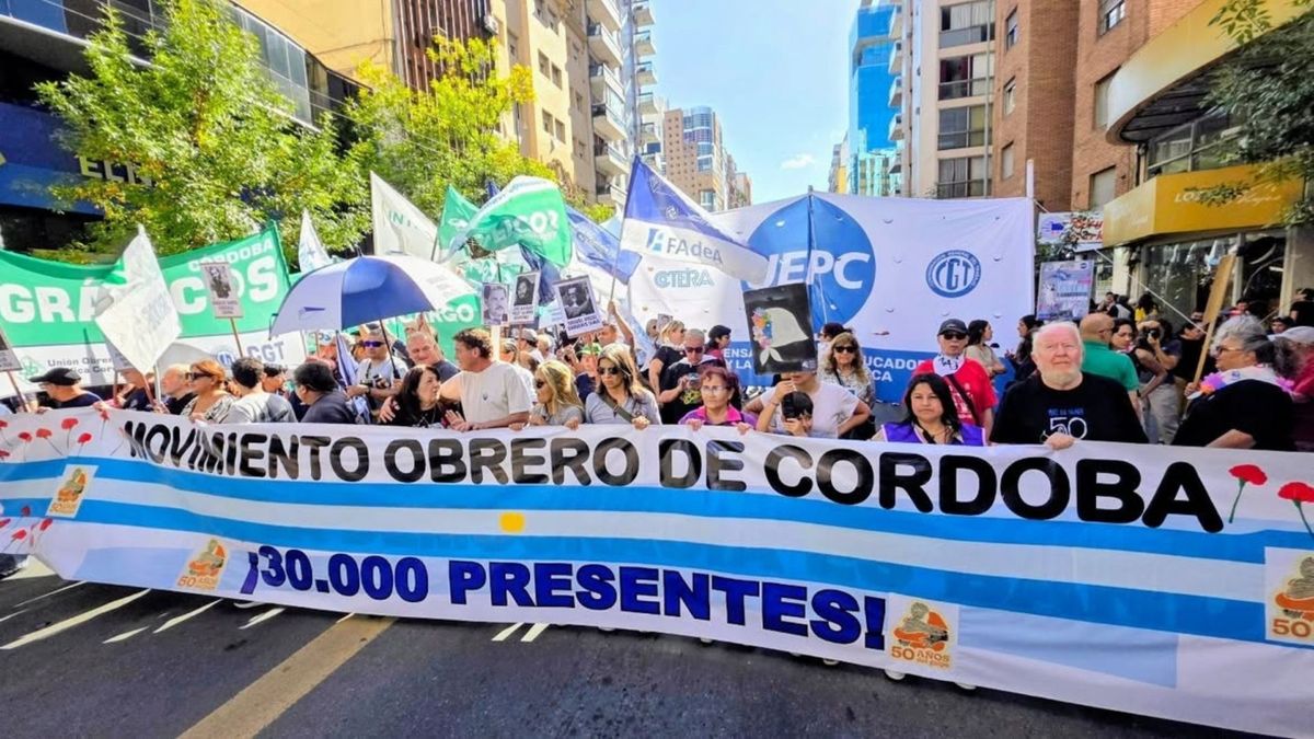 Marcha de la CGT en Córdoba: cómo es el recorrido y dónde son los cortes de tránsito