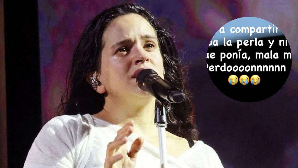 Rosalía rompió el silencio tras la fuerte polémica y les pidió perdón a los argentinos: "Mala mía"