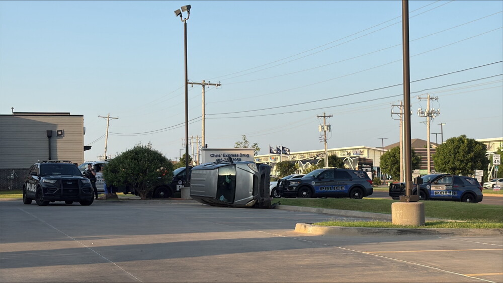 1 in custody after stolen vehicle crashes following OKC hit-and-run