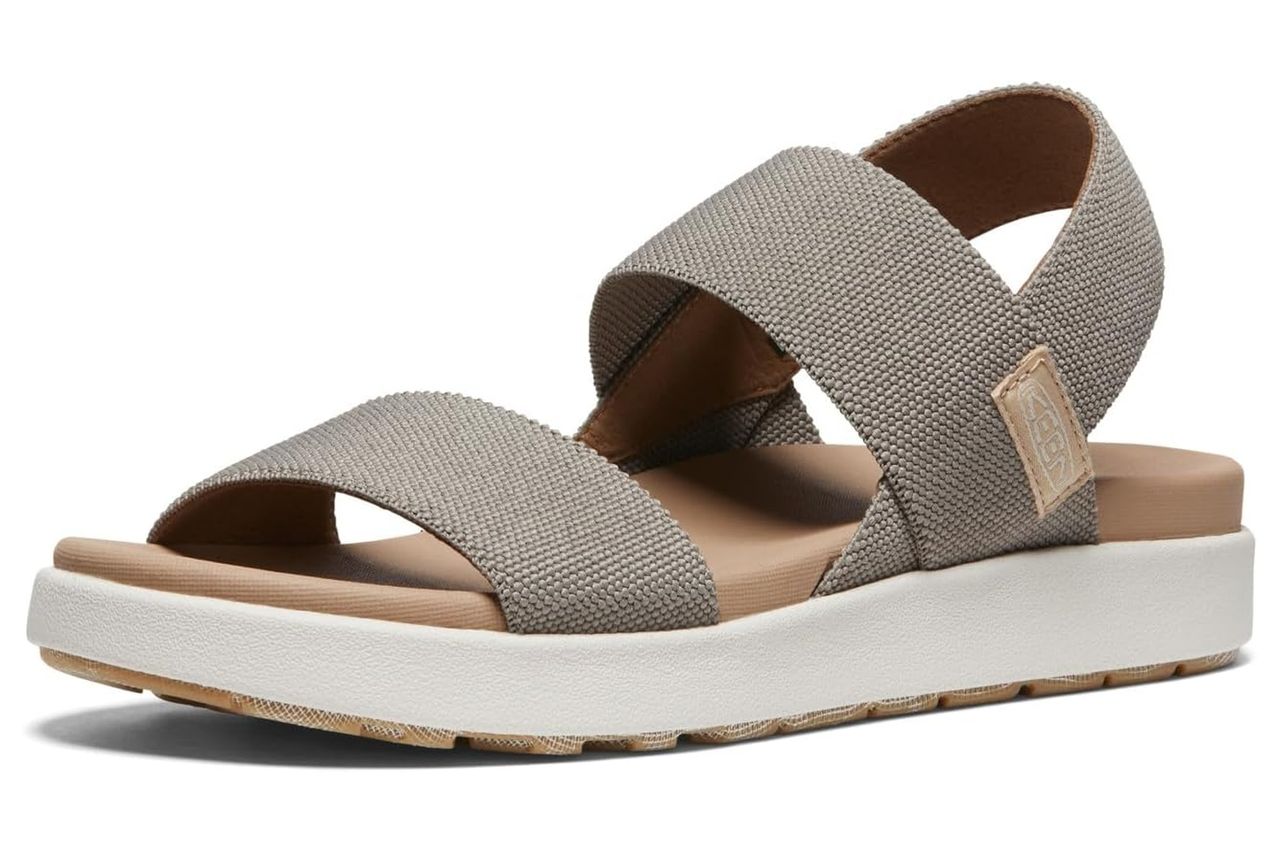 KEEN Women's Elle Backstrap Casual Platform Open Toe Wedge Sandals