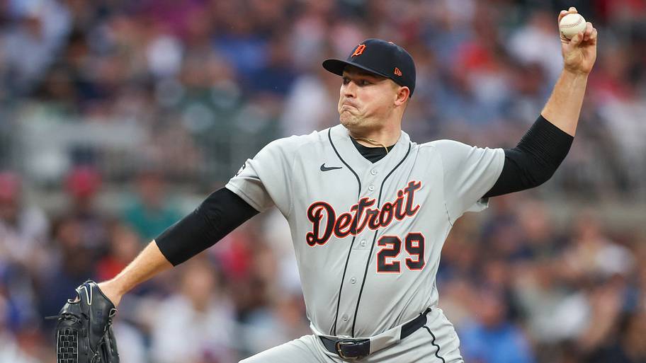 Detroit Tigers starting pitcher Tarik Skubal