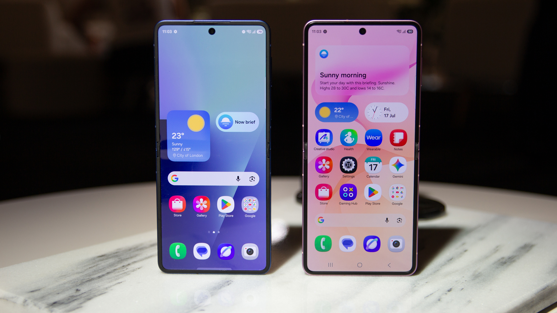 Samsung Galaxy Z Flip 8 and Z Flip 7