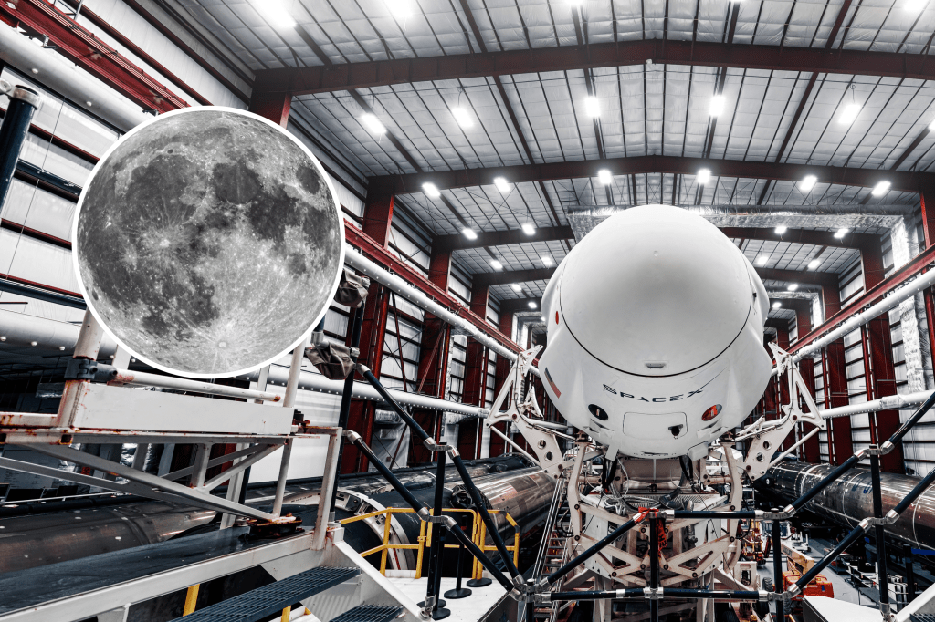 An Elon Musk SpaceX rocket is set to crash into the moon