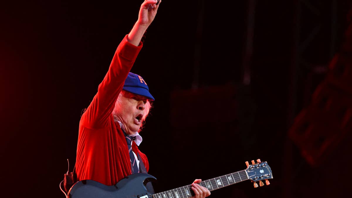 Angus Young, 71, dazzles fans with energetic performance at recent AC/DC concert