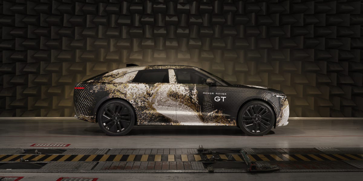 Range Rover teases new electric GT