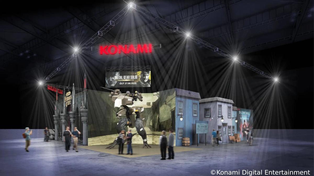 Konami Gamescom 2026 Booth Games Revealed