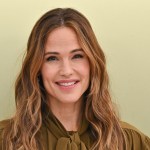 Jennifer Garner at the Apple TV Press Day held at Barker Hangar on February 03, 2026 in Los Angeles, California.