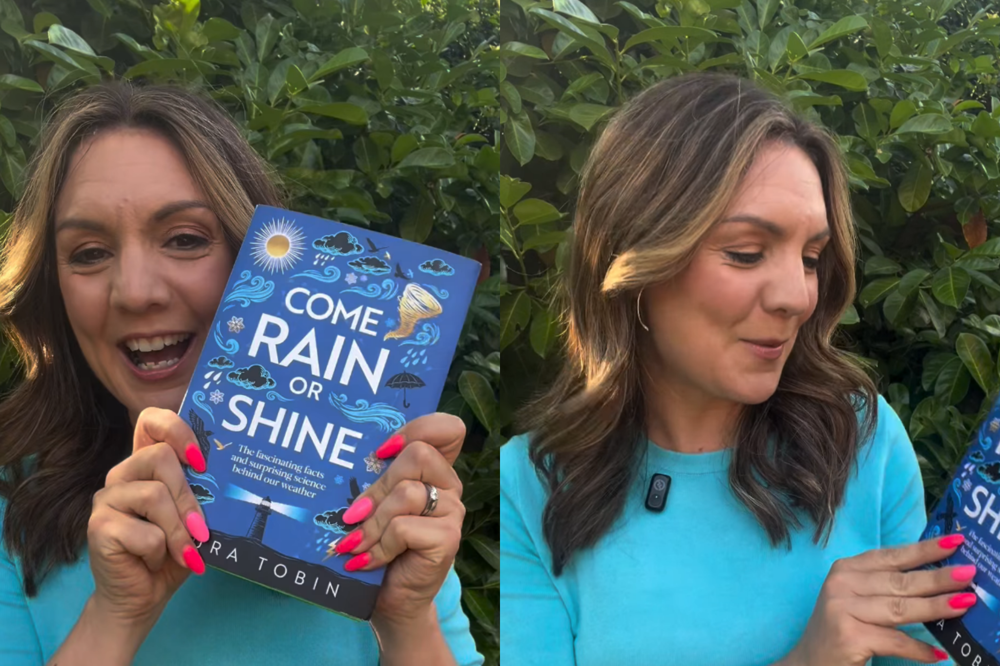 Tobin unveiled the book’s cover on Instagram (Laura Tobin/Instagram)