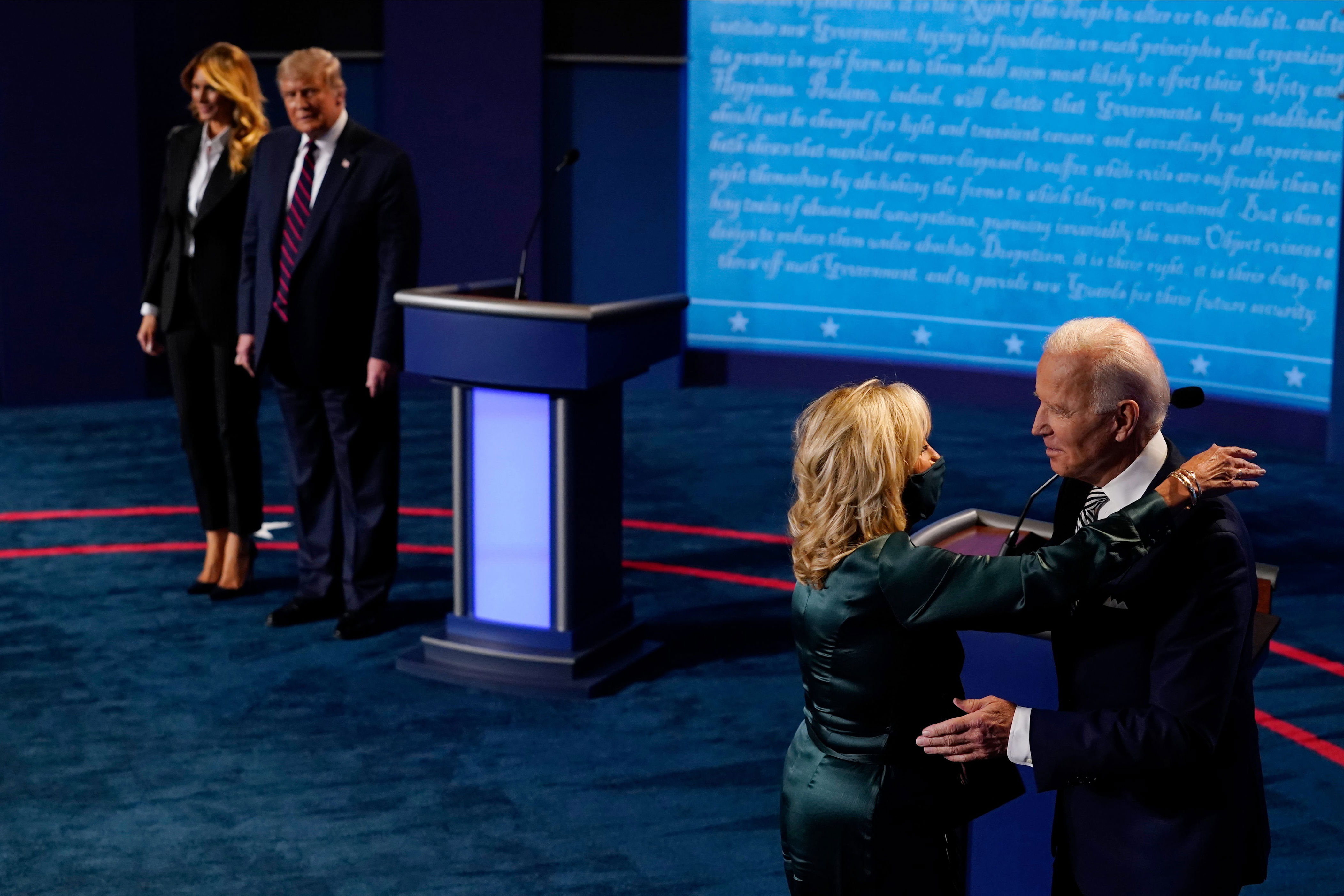 Trump has repeatedly claimed that fraud resulted in his 2020 election loss to Joe Biden. / Pool / Getty Images