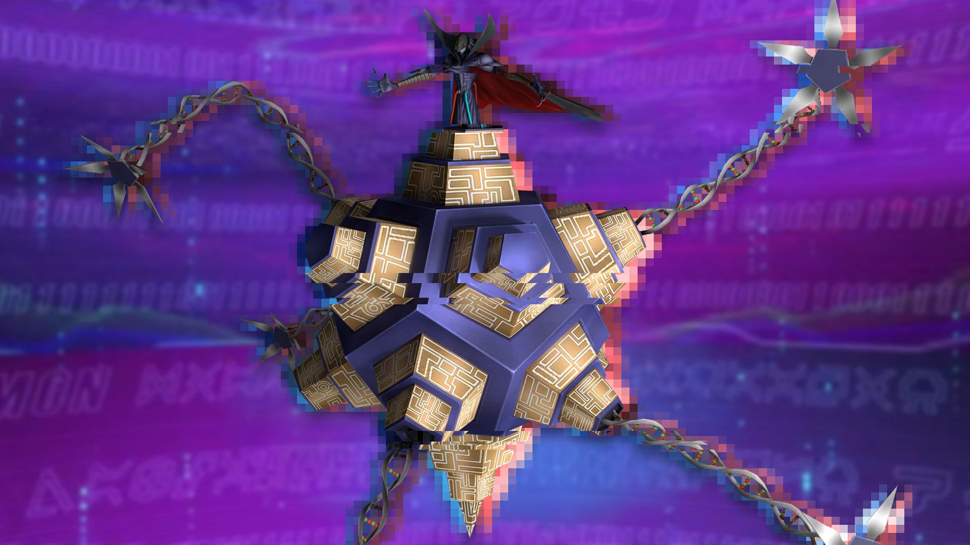 Digimon up how to enter Apocalymon wall dungeon