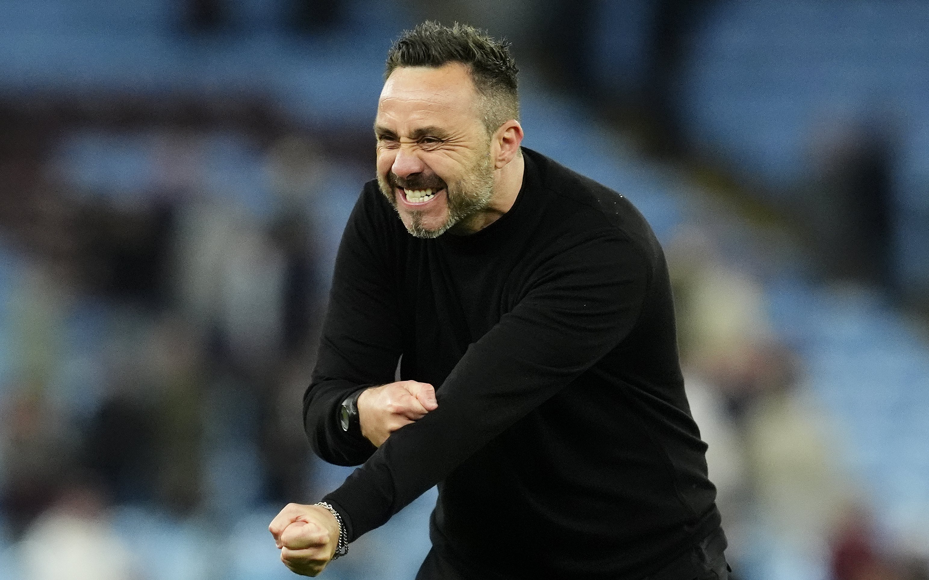 Mister: Mateus Fernandes backs Roberto De Zerbi to help Spurs back to the top end of the Premier League (PA)