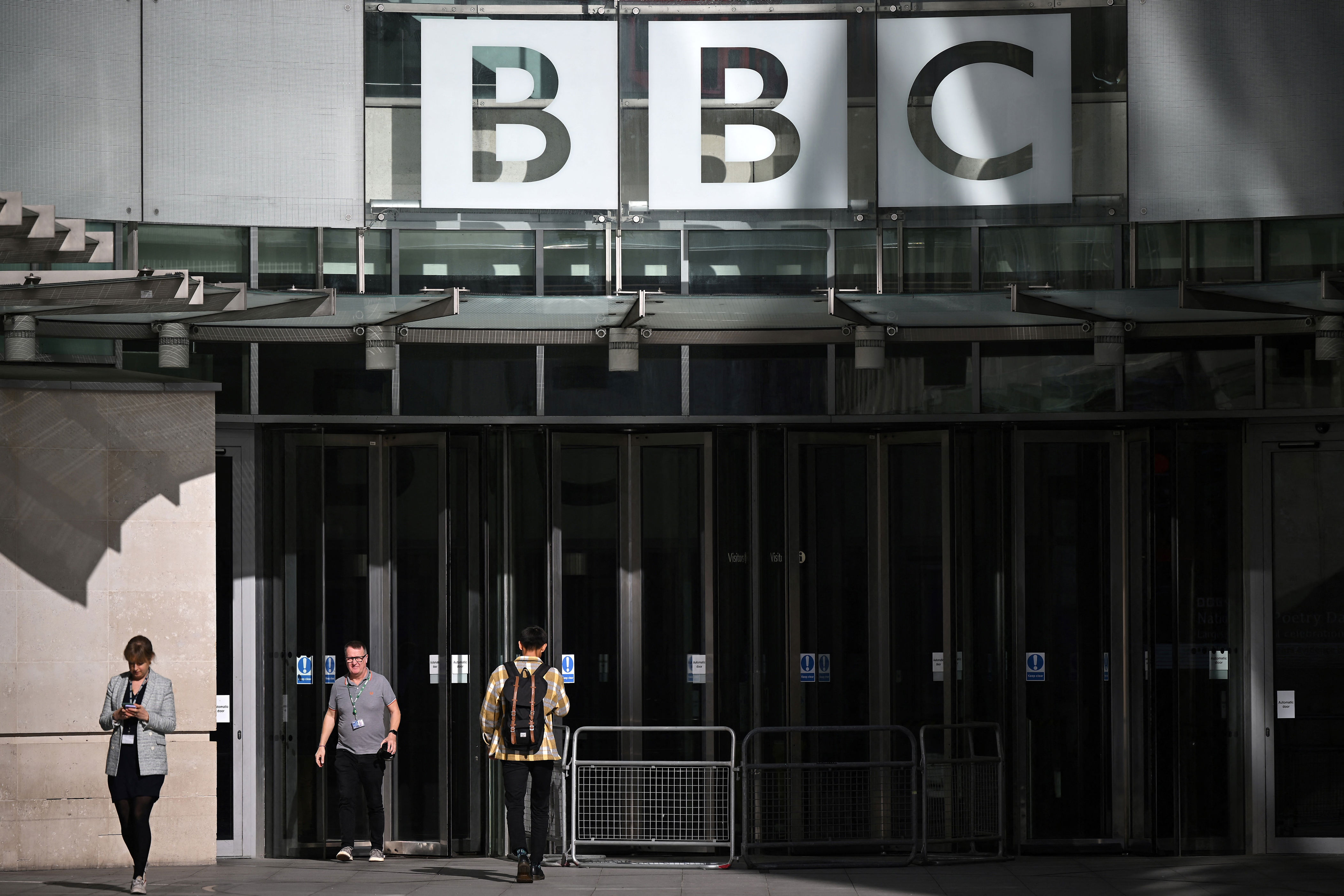 Trump is seeking $10 billion in damages from the BBC in the lawsuit that is being heard in the US (AFP/Getty)