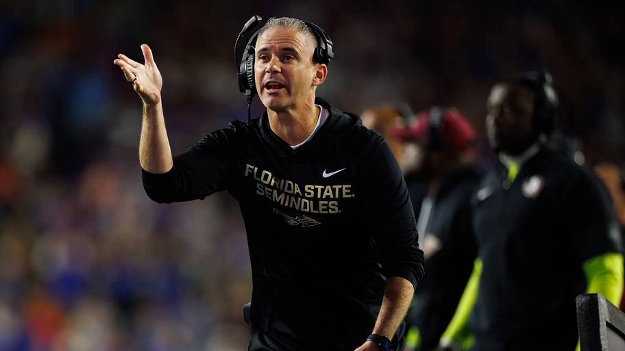 Florida State Seminoles head coach Mike Norvell