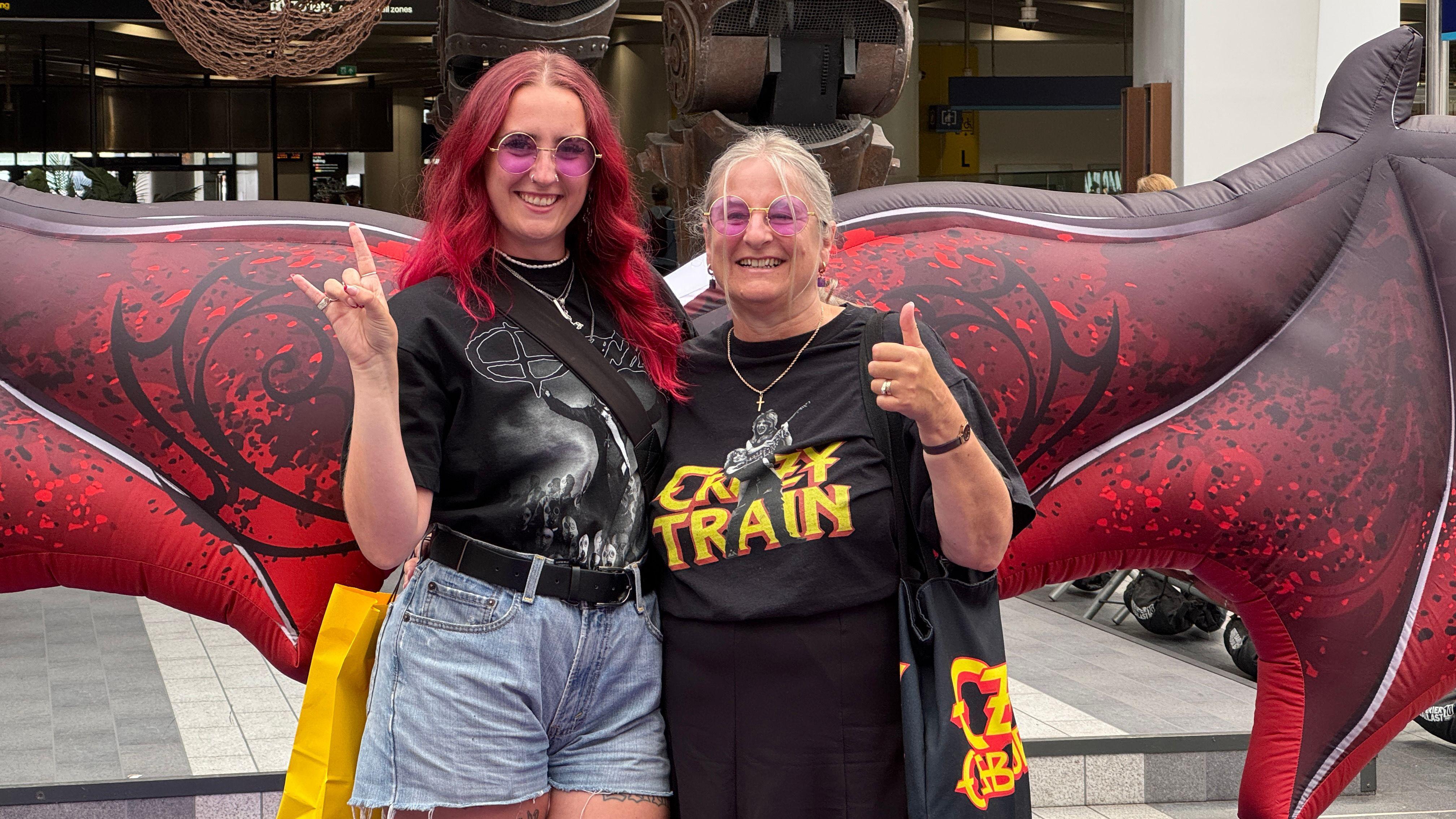 Holly's father and Julie's husband, Paul Sawyer, was a massive Ozzy Osbourne fan who had Crazy Train played at his funeral