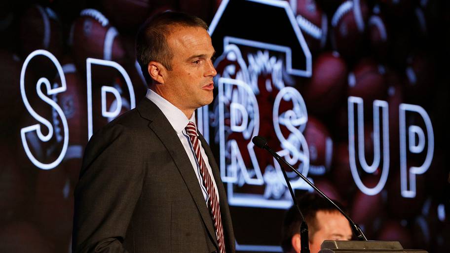 Shane Beamer had a recruiting 'doh' moment while discussing Texas joining the SEC