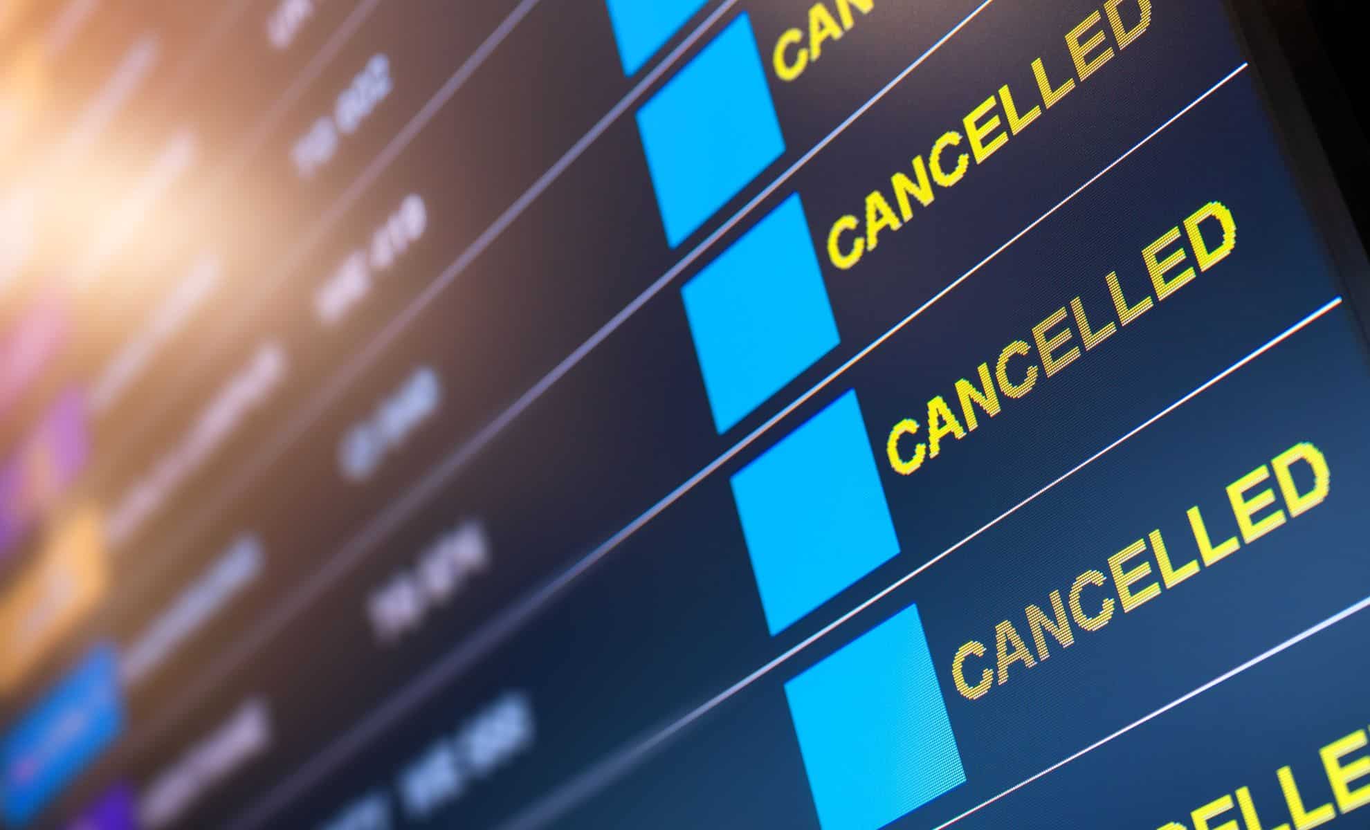 Another airline will shut down as all remaining flights are canceled