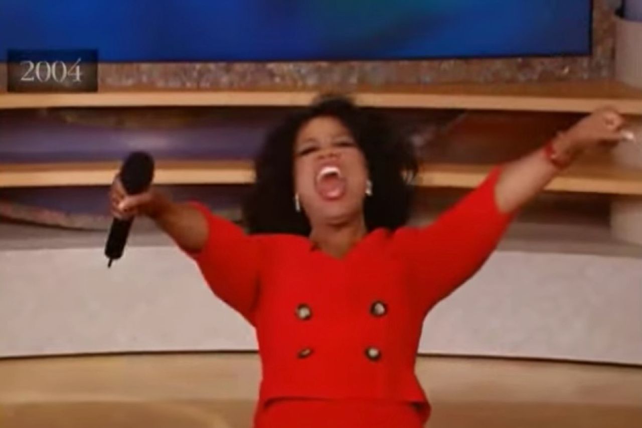 Oprah Winfrey car giveaway episode