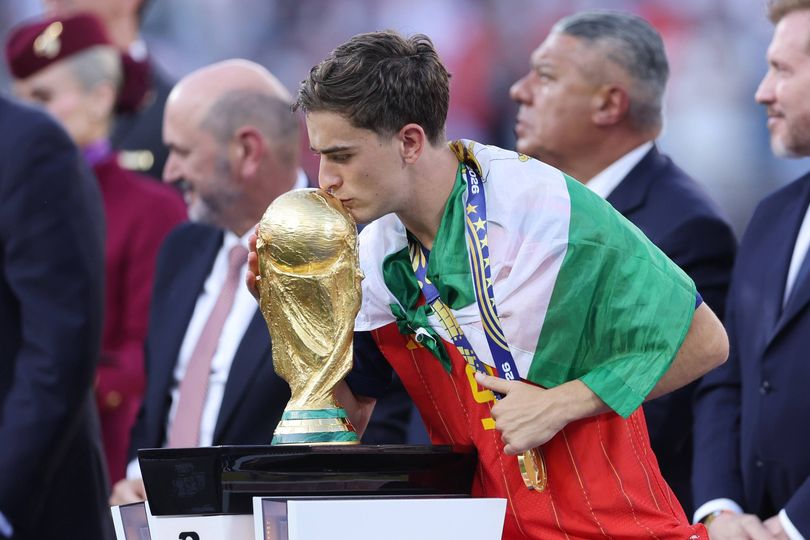 Spain's Gavi speaks out on FIFA World Cup final brawl with Leandro Paredes