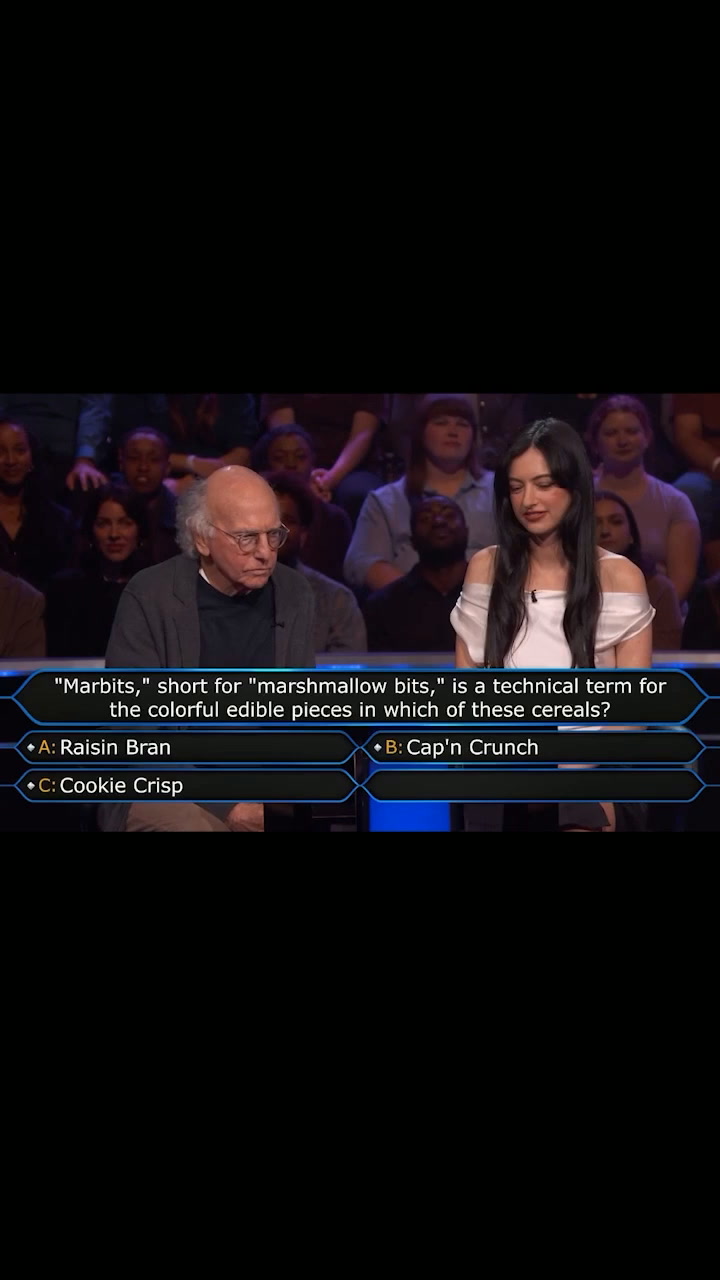 Larry David fails trivia question on ‘Who Wants to Be a Millionaire?’