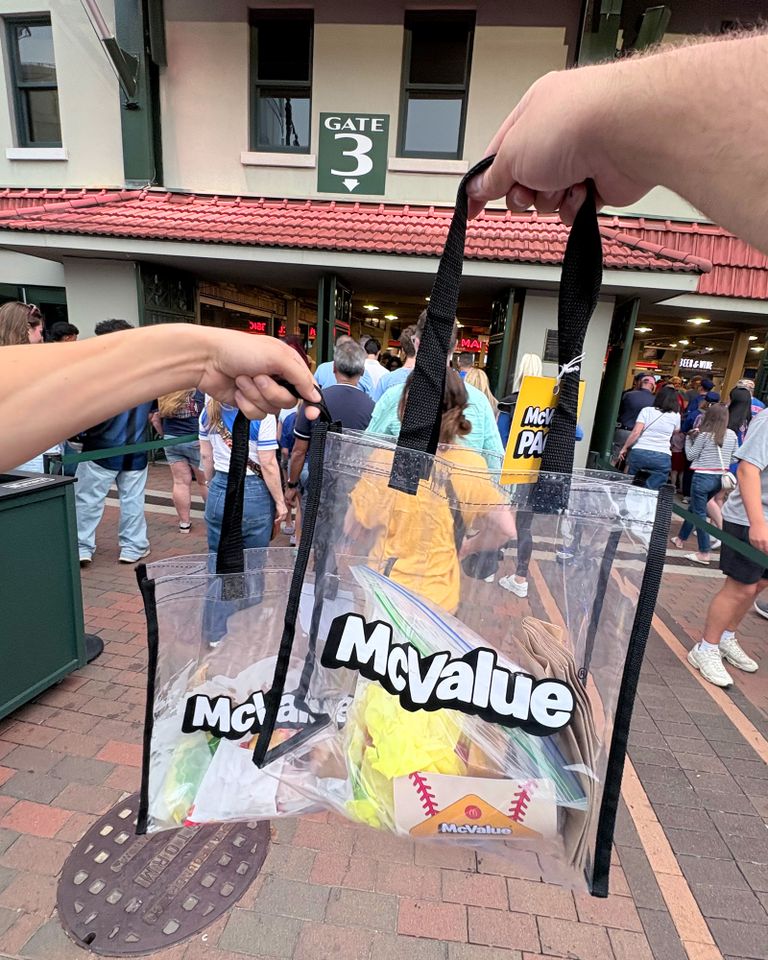 We Tried It: The Baseball Stadium Food Hack with a McDonald's McValue Pack