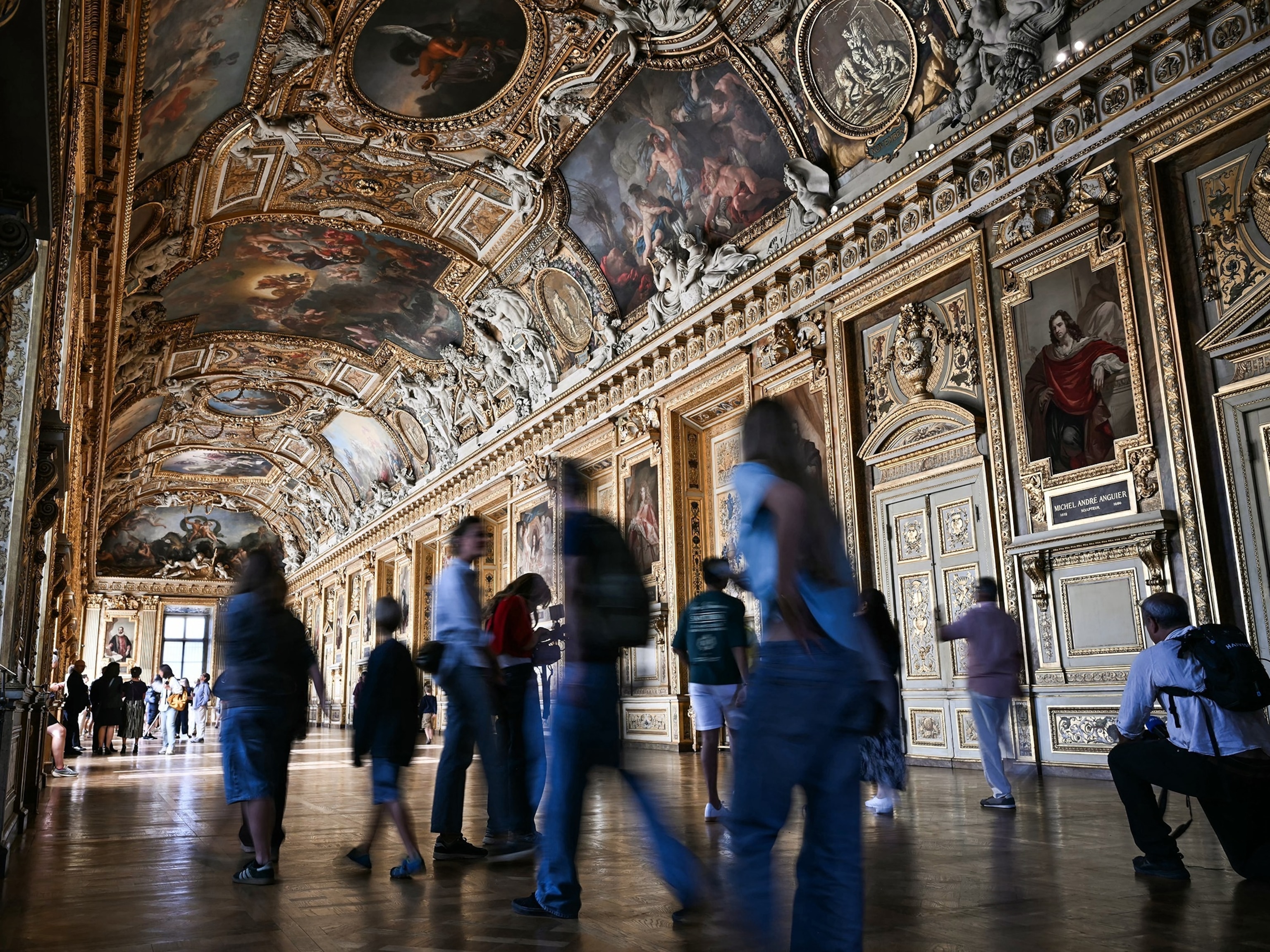 Louvre 'heist' gallery reopens to the public