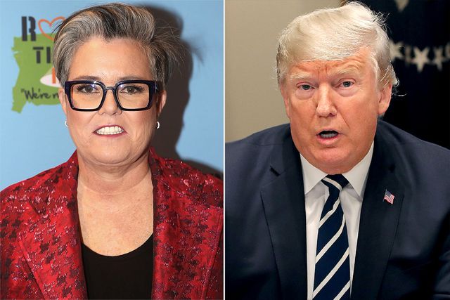 Rosie O'Donnell on feud with Donald Trump