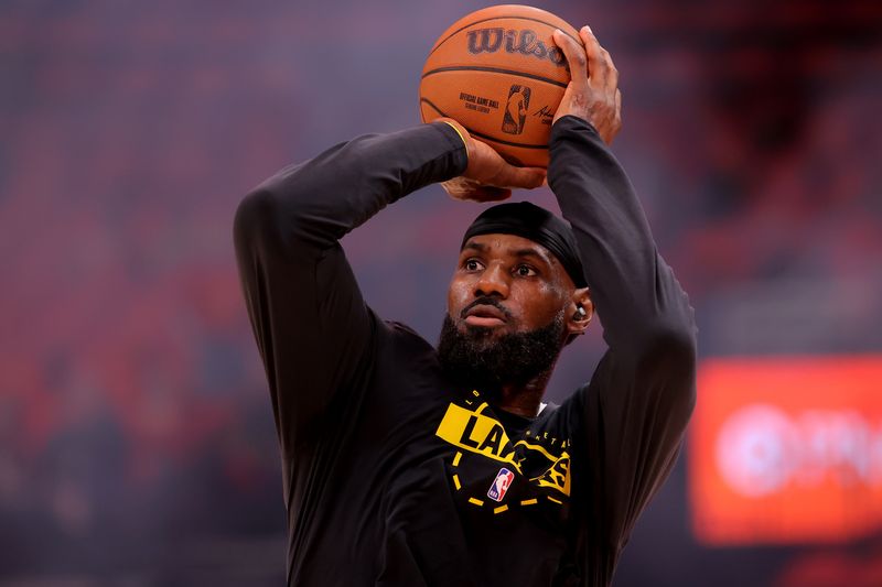 NBA: Playoffs-Los Angeles Lakers at Houston Rockets