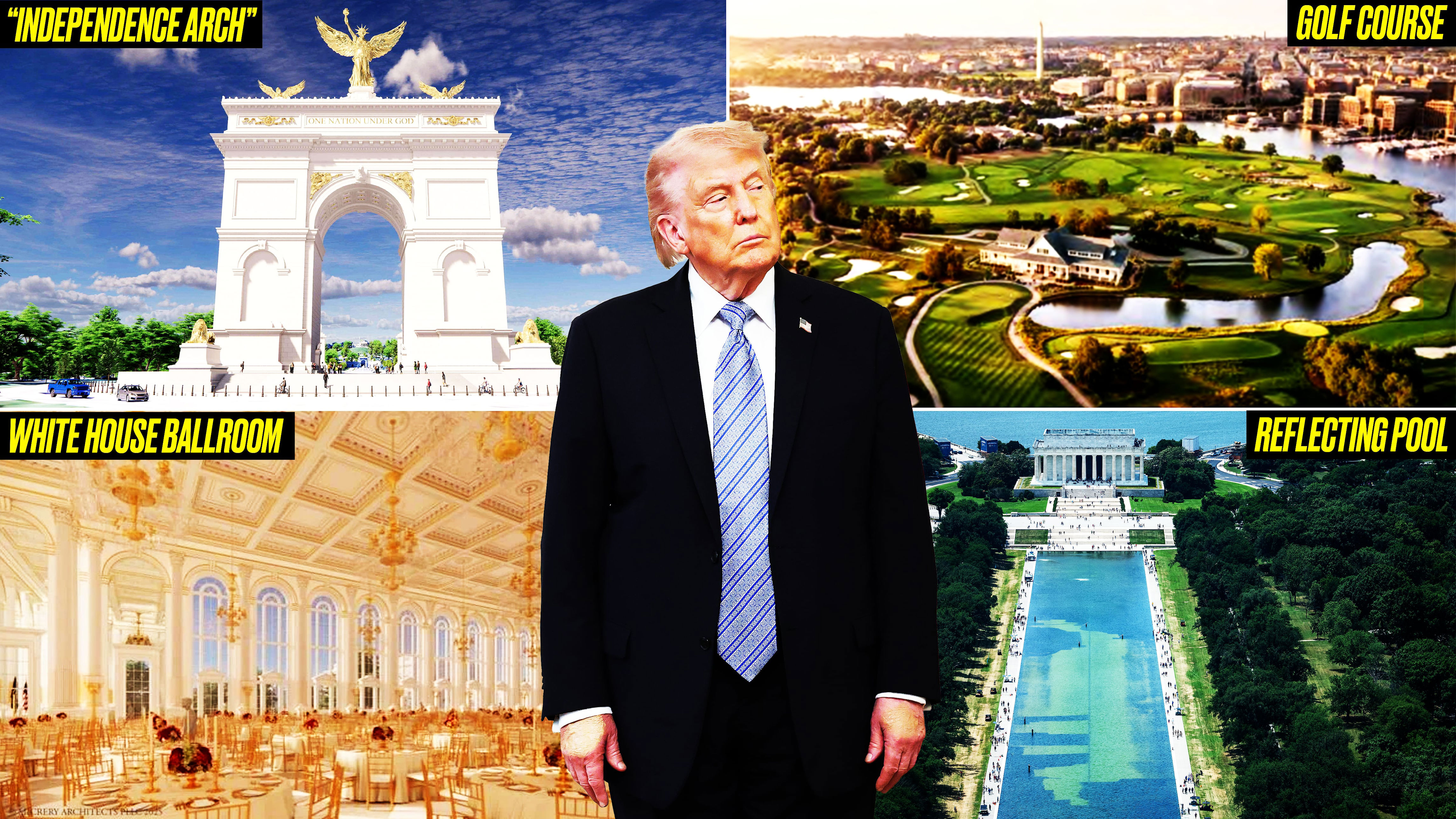 Trump goon scorched over secret vanity projects plot