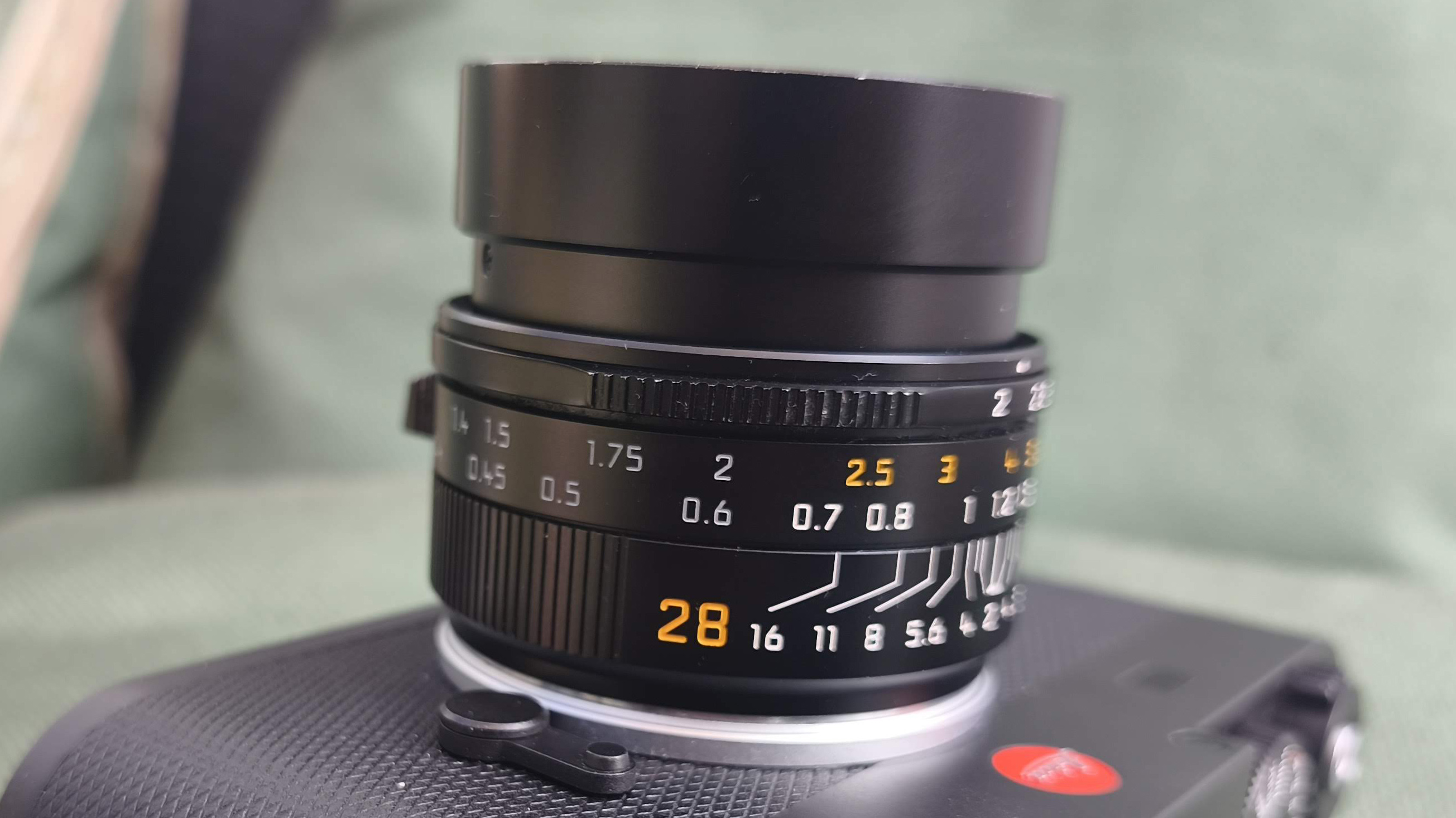 Leica 28mm Summicron-M f/2 ASPH. Model 11618