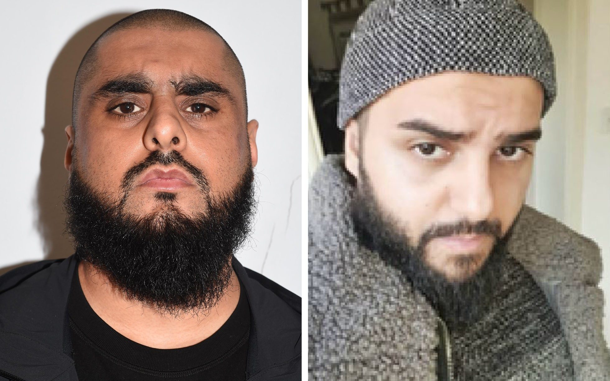 Mohammad Bashir, left, and Jihad al-Shamie met at the Al-Sunnah Mosque in Cheetham Hill, Manchester