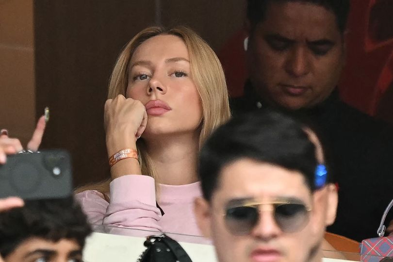 Ester Exposito attended Saturday's World Cup third-place match at Miami Stadium