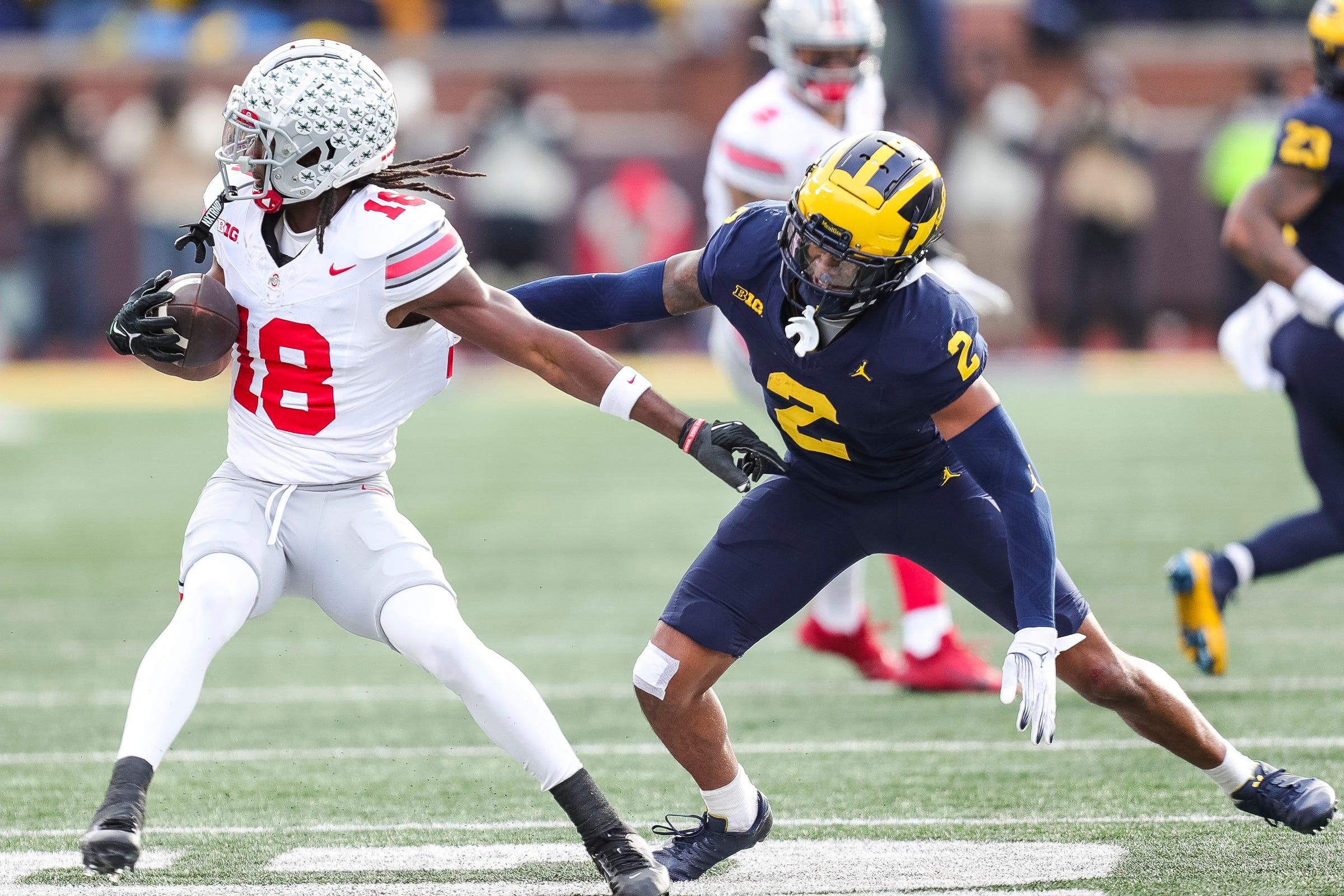Which Big Ten team is the best at each position since 2015
