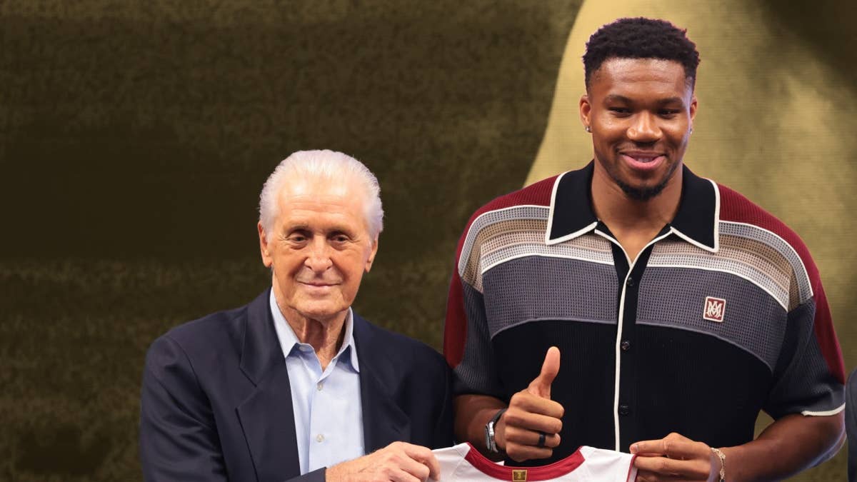 Pat Riley responds to the biggest risk in Giannis' trade to Miami: "I don't think about that"