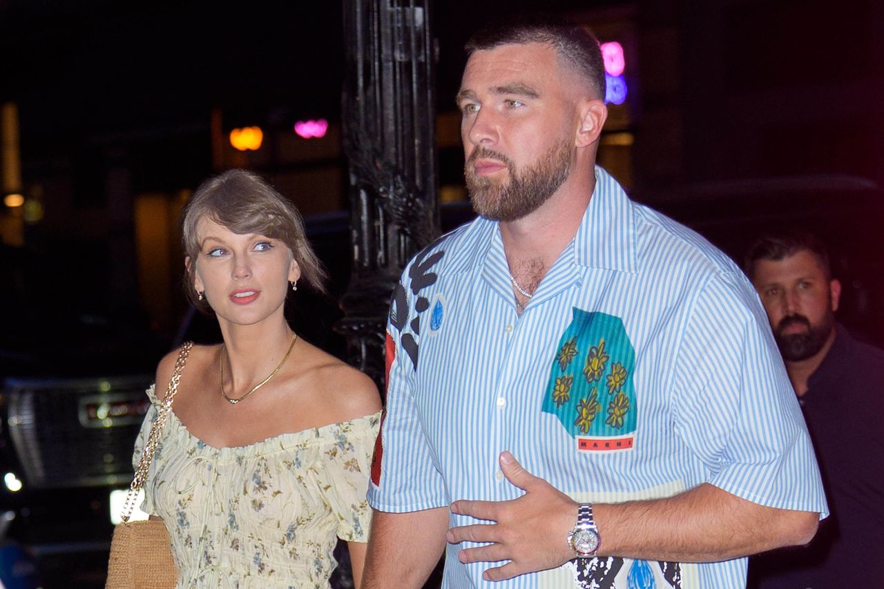 Taylor Swift and Travis Kelce