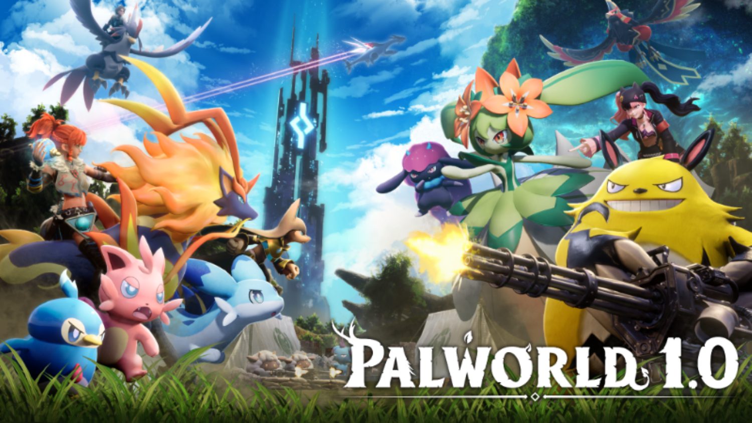 Palworld 1.0 lures nearly a million players back