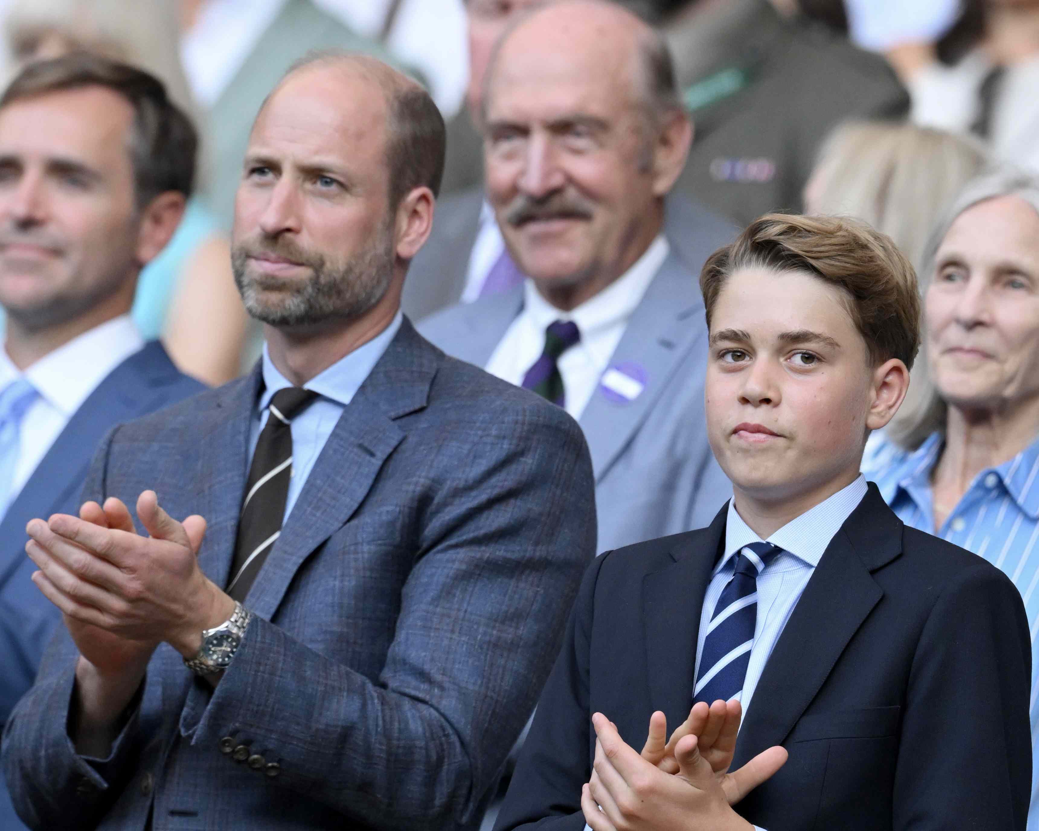8 photos where Prince George looks just like Prince William as a kid