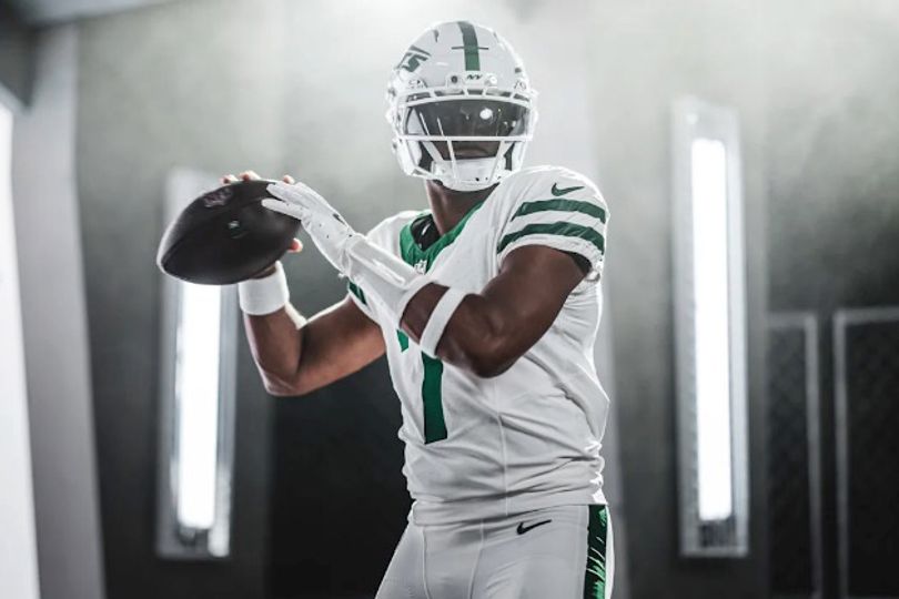The NFL franchise unveiled a new logo, as well as an alternate white helmet