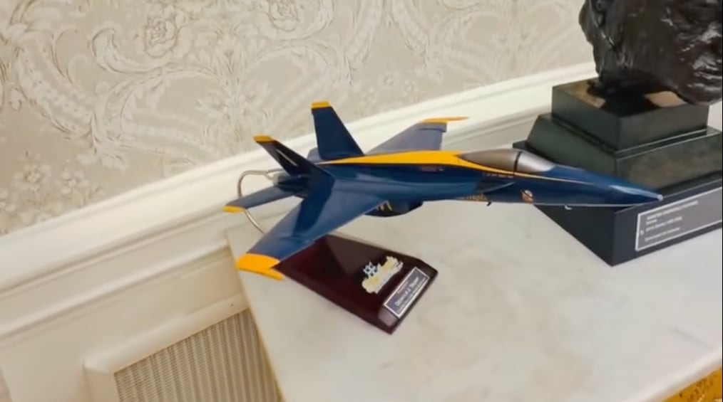It is unclear how many of the models were gifted to the president and how many he may have purchased for himself. / Instagram/Dan Scavino