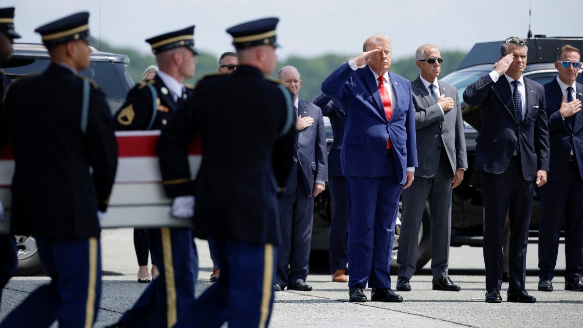 One of hardest things to do: Trump honours return of 4 US troops killed in Iran war
