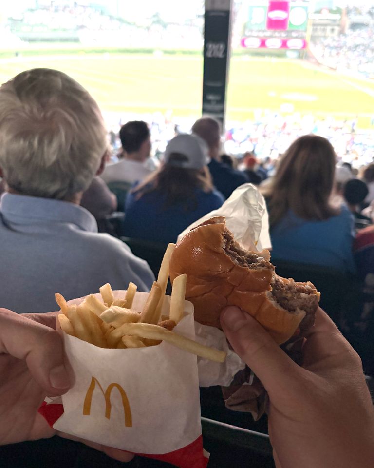 We Tried It: The Baseball Stadium Food Hack with a McDonald's McValue Pack