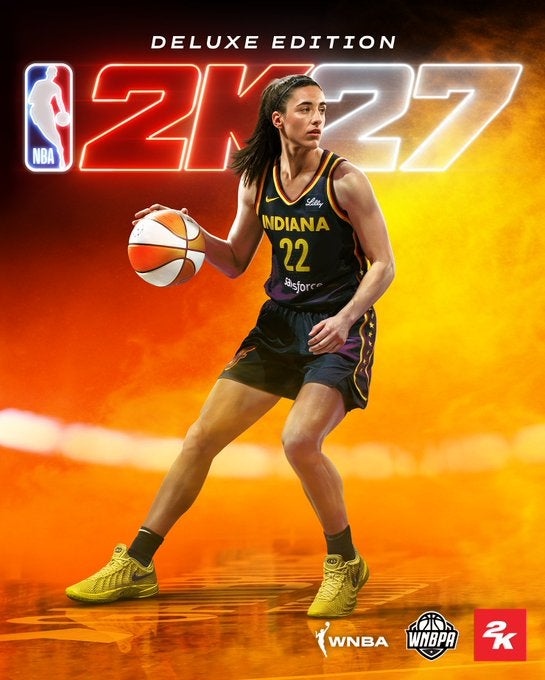 Caitlin Clark named as cover athlete for 'NBA 2K27 Deluxe Edition'