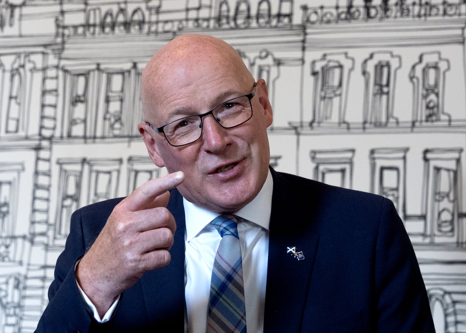 First Minister John Swinney spoke to Andy Burnham over the phone on Tuesday morning
